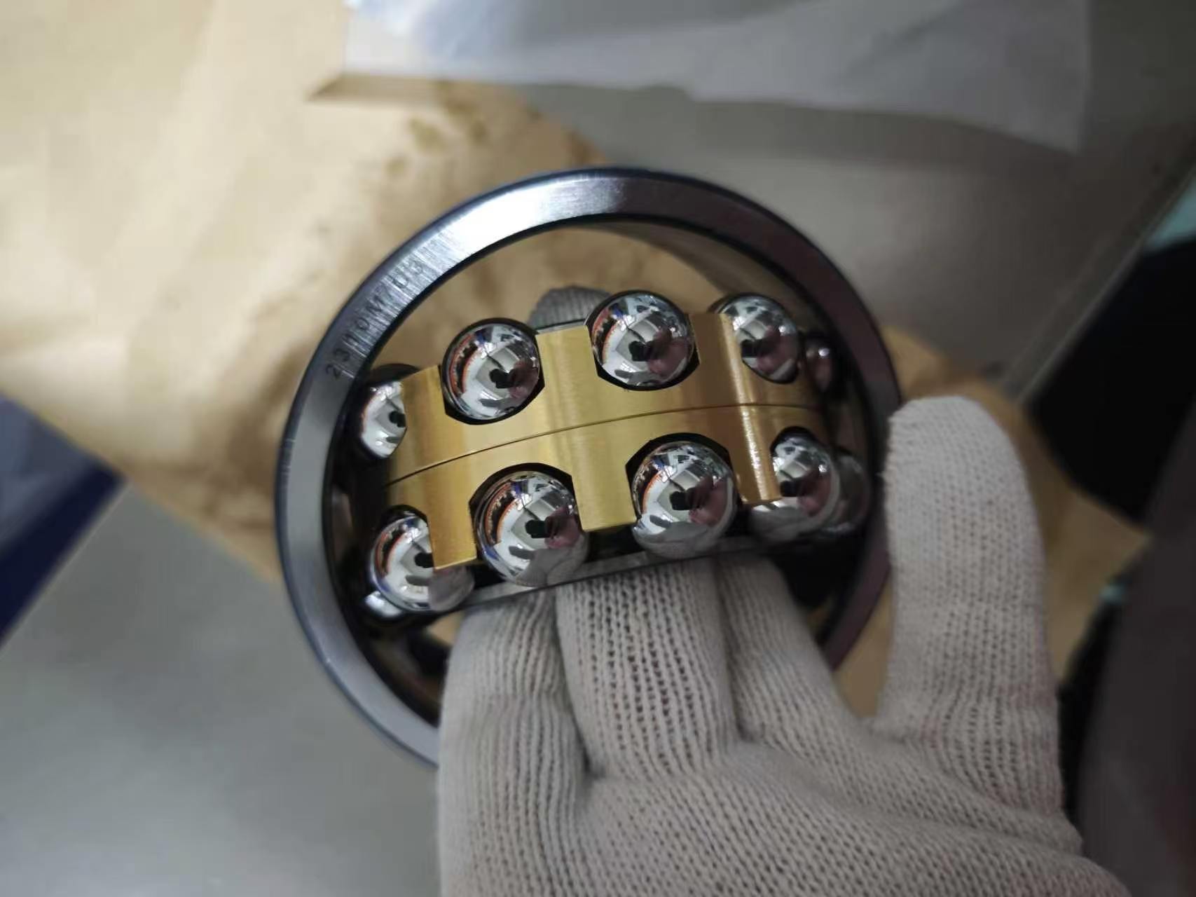 2310M Self-Aligning Ball Bearing | Brass Cage